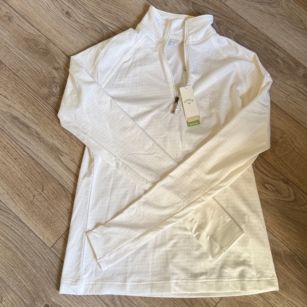 NWT new Callaway Quarter zip